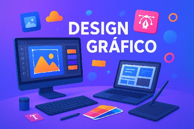 Capa do curso DESIGN GRÁFICO